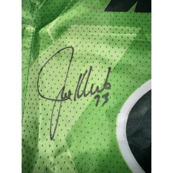 Joe Klecko Autographed Flag New York Jets In Person No COA NFL Football - Picture 2 of 4